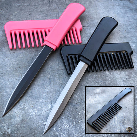 MYSTERY SELF DEFENSE COMB KNIFE