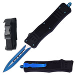 9" Blue Ghost Out Of The Front Tactical Automatic OTF Knife