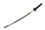 40.5" Black Collectible Katana Samurai Sword With Flower Design