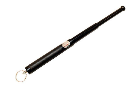 12.5" Black Color Baton With Key Chain