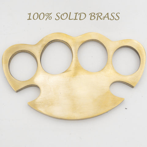 Four Finger Paperweight 100% Brass Knuckle