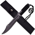 MYSTERY HUNTING KNIFE- FIXED BLADE