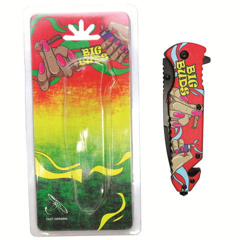Red Handle W Ripple Cutter 8.5