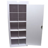 10 Compartments Display Storage & Stand Knife Collection Display