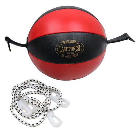 Last Punch Black & Red Pro Sports Boxing Training Punching Black Double-End Speed Ball 13150