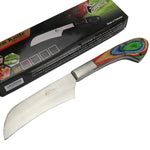 TheBoneEdge 10" Chef Choice Kitchen Knife Packawood Handle Stainless Steel Full Tang 13317