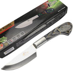 TheBoneEdge 9" Chef's Kitchen Knife Black Packawood Handle Stainless Steel Blade 13324