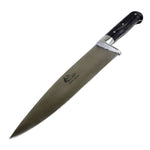 TheBoneEdge 12.5" Chef Choice Cooking Kitchen Knife Wood Handle Stainless Steel 13445