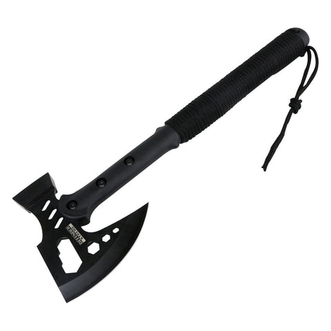 Defender-Xtreme 15" All Black Tactical Axe Throwing Flat Head Stainless Steel 13460