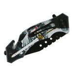 Defender-Xtreme 8"Knight & Sword Spring Assisted Folding Knife Glass Breaker