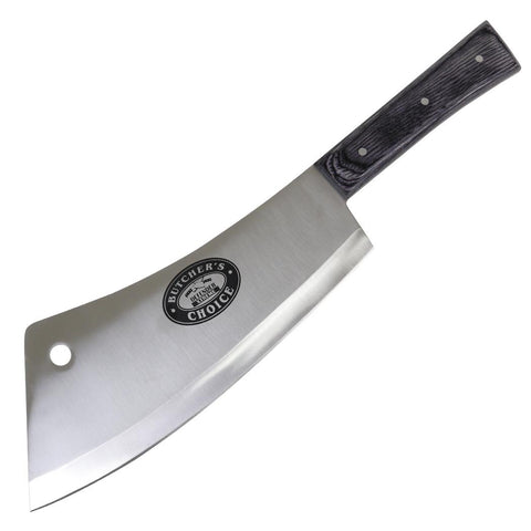 Defender-Xtreme 15" Butcher Choice Stainless Steel Cleaver Knife Wood Handle New 13617