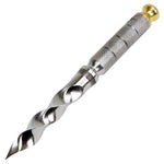 TheBoneEdge 10" All Metal Stainless Steel Tri-Edge Twist Dagger With Aluminum Cover 13657