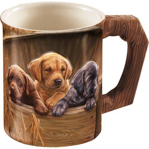 Wild Wings Sculpted Mug