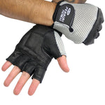 Leather Gloves Silver Color 279SL S-XXL