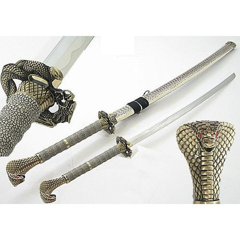 43" Cobra Snake Head  Samurai Sword