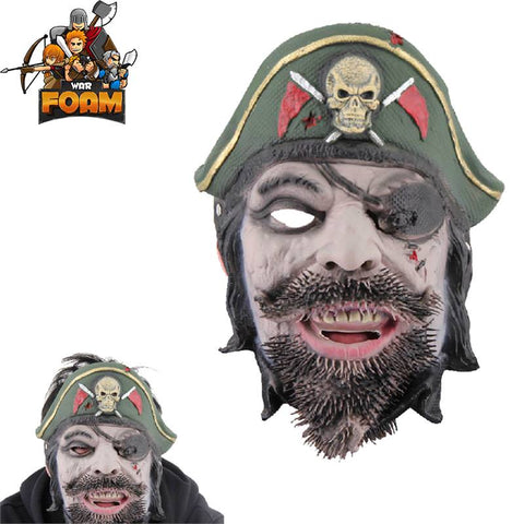 Captain Pirate Mask For Cosplay Halloween Masquerade