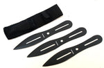 7.5" Set of 3 Throwing Knives with Sheath 473-S