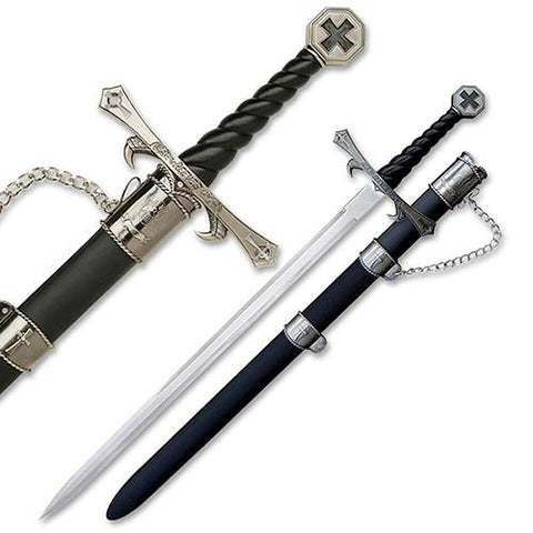Crusader Reeve's Medieval Crusader Sword With Scabbard