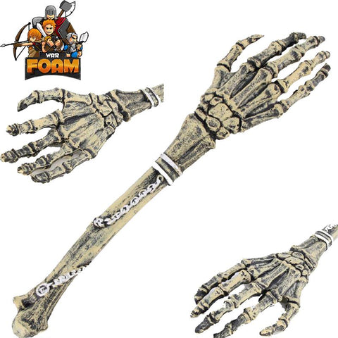 25.6" Foam Padded Skeleton Bone Hand Cosplay Halloween Masquerade