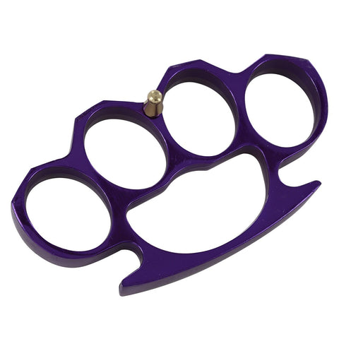 Purple Heavy Duty Buckle Knuckles Paperweight Accessory