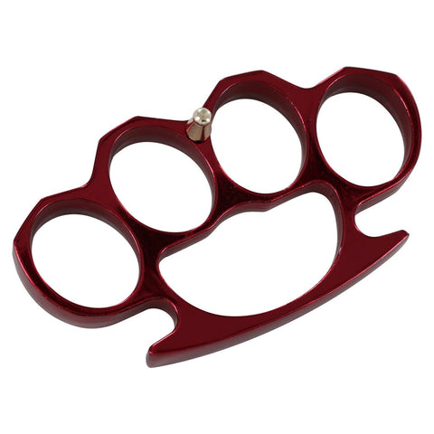 Red Heavy Duty Buckle Knuckles Paperweight Accessory