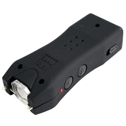 5 Million Volt Flashlight LED Black Stun Gun Safety Switch