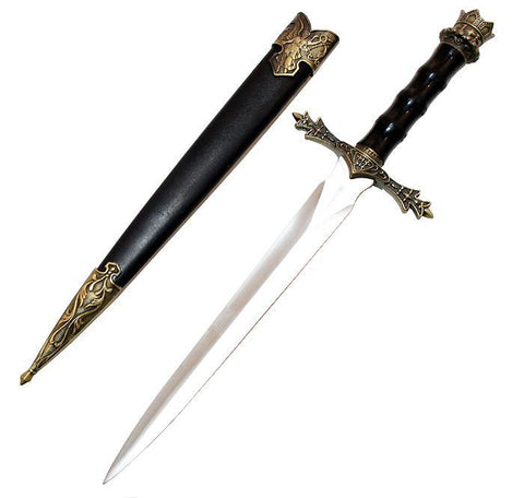 Defender 14" Collectible Sword Dagger European Style with Sheath 5019