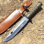 12.75" Defender Xtreme Stainless Steel M9 Bayonet Hunting Knife with Sheath