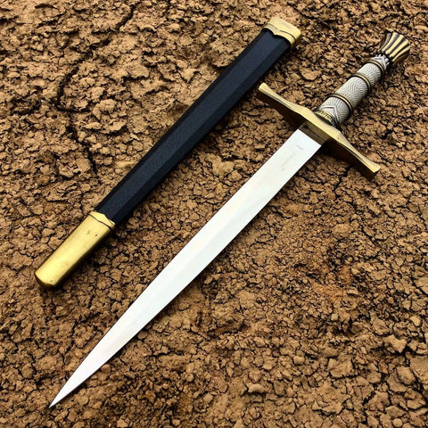 15.5" Dagger Stainless Steel Collectible Style with Sheath 6904