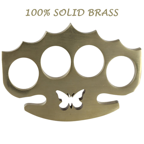 Monarch Butterfly 100% Pure Brass Knuckle Paper Weight Accessory