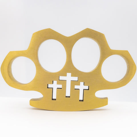 Father, Son, and Holy Spirit Pure Brass Paper Weight