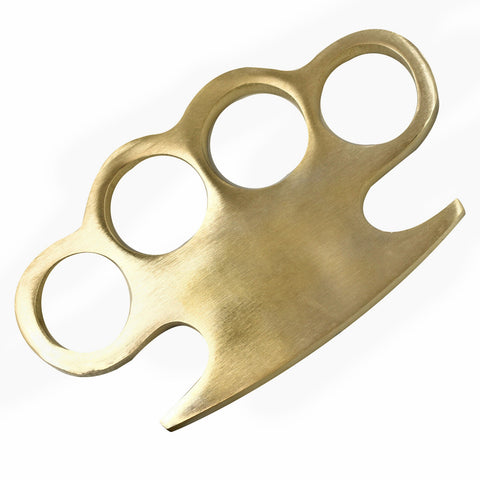 No Mercy 100% Pure Brass Knuckle Novelty Paperweight Accessory