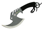11.5" Zomb-War Tactical Axe Stainless Steel Black