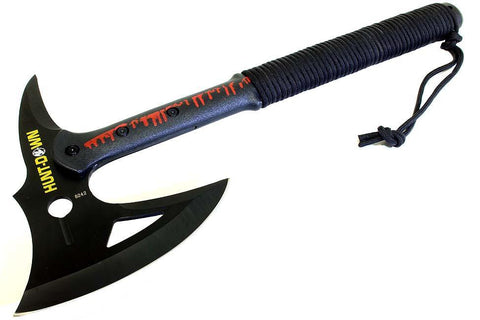 Hunt-Down 16" Tactical Axe with Black Blade 8242