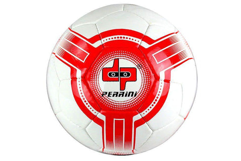 Perrini Futsal Ball White Red Low Bounce Football Official Size 4 8304