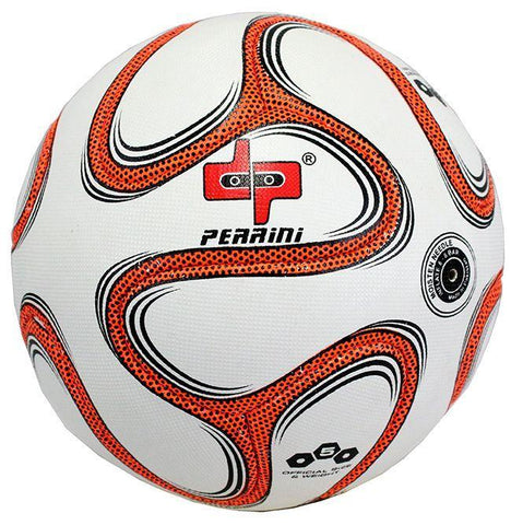 Perrini Match Brazuca Soccer Ball Training Football Orange Official Size 5 8314
