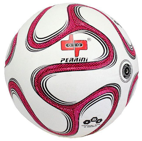 Perrini Match Brazuca Soccer Ball Training Football Pink Official Size 5 8315