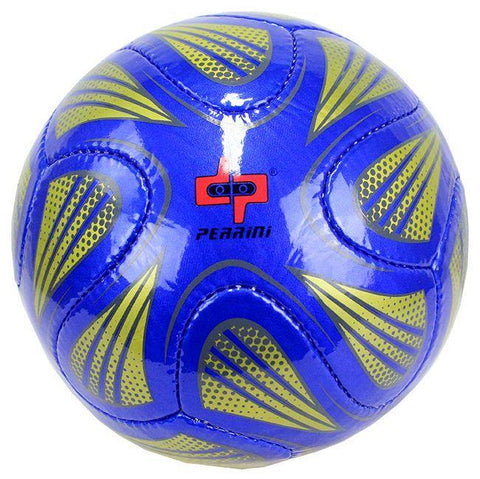 Perrini Match Ball Soccer Green Blue Football Practice Training Official Size 5 8318