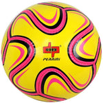 Perrini Match Ball Soccer Pink Yellow Black Football Training Official Size 5 8323