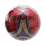 Perrini Match Ball Soccer Blue Red Trim Football Training Official Size 5 8338