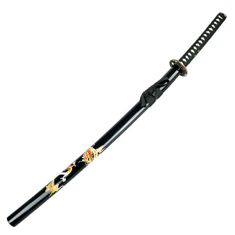 40.5" Black Dragon Collectible Katana Samurai Sword