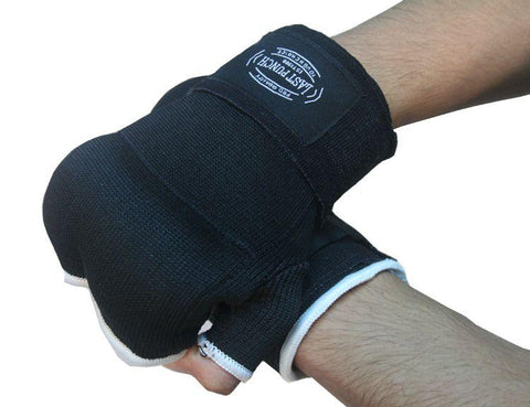 MMA Black Training Gloves 9025 S-XL