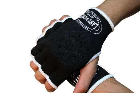 MMA Black Hand Wrap Training Gloves 9031 S-XL