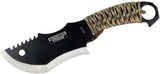 Defender-Xtreme 10.5" Hunting Knife Full Tang with Camo Nylon Wrapped Handle 9070
