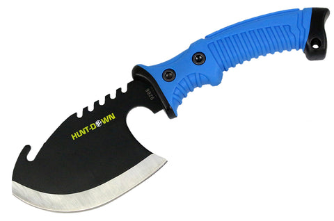 10.5" Hunt-Down Axe with Blue Rubber Handle