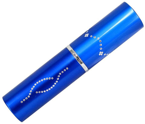 Defender-Xtreme 5" Blue Lipstick Stungun with Flashlight