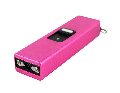 Defender Xtreme Pink Mini Self Defense Stun Gun Flashlight