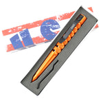 Hunt-Down New Powerful 6" Orange EMS Survival Tactical Pen For Self Defence