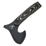 TheBoneEdge Tactical 9" Axe Stainless Steel Blade Wooden Handle 9949