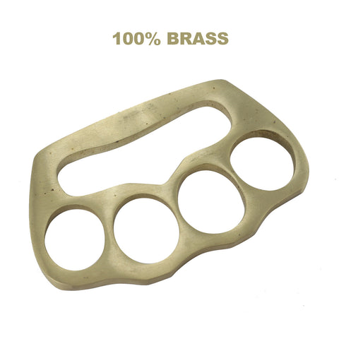 100% Pure Brass Heavy Duty Knuckle Paper Weight Accessory Bear Fist